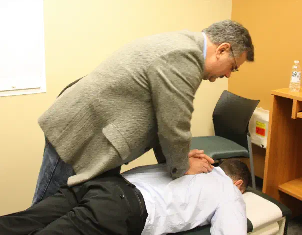 Physical therapy clinic setting used for injury rehabilitation